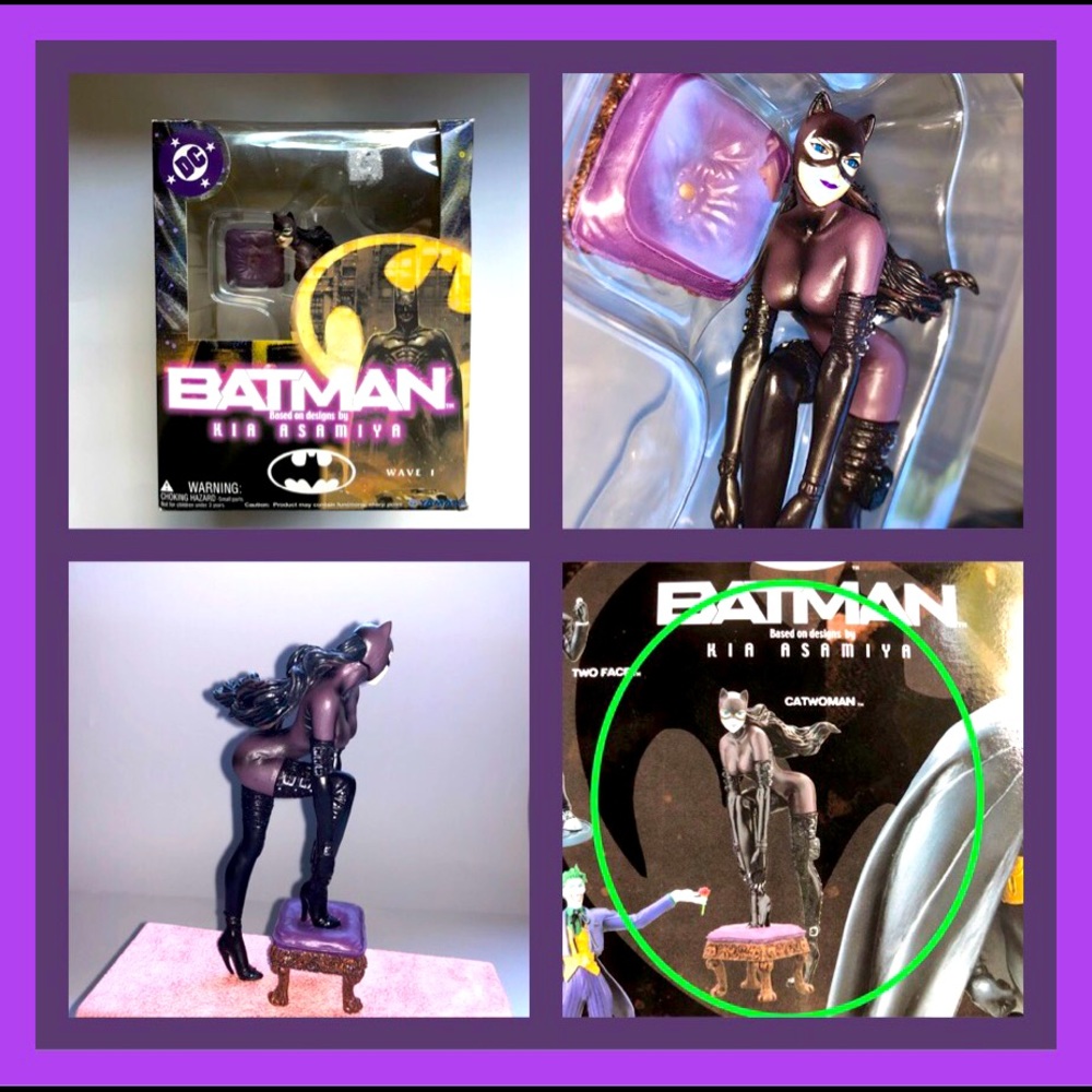 KIA ASAMIYA CATWOMAN figure Never out of box!